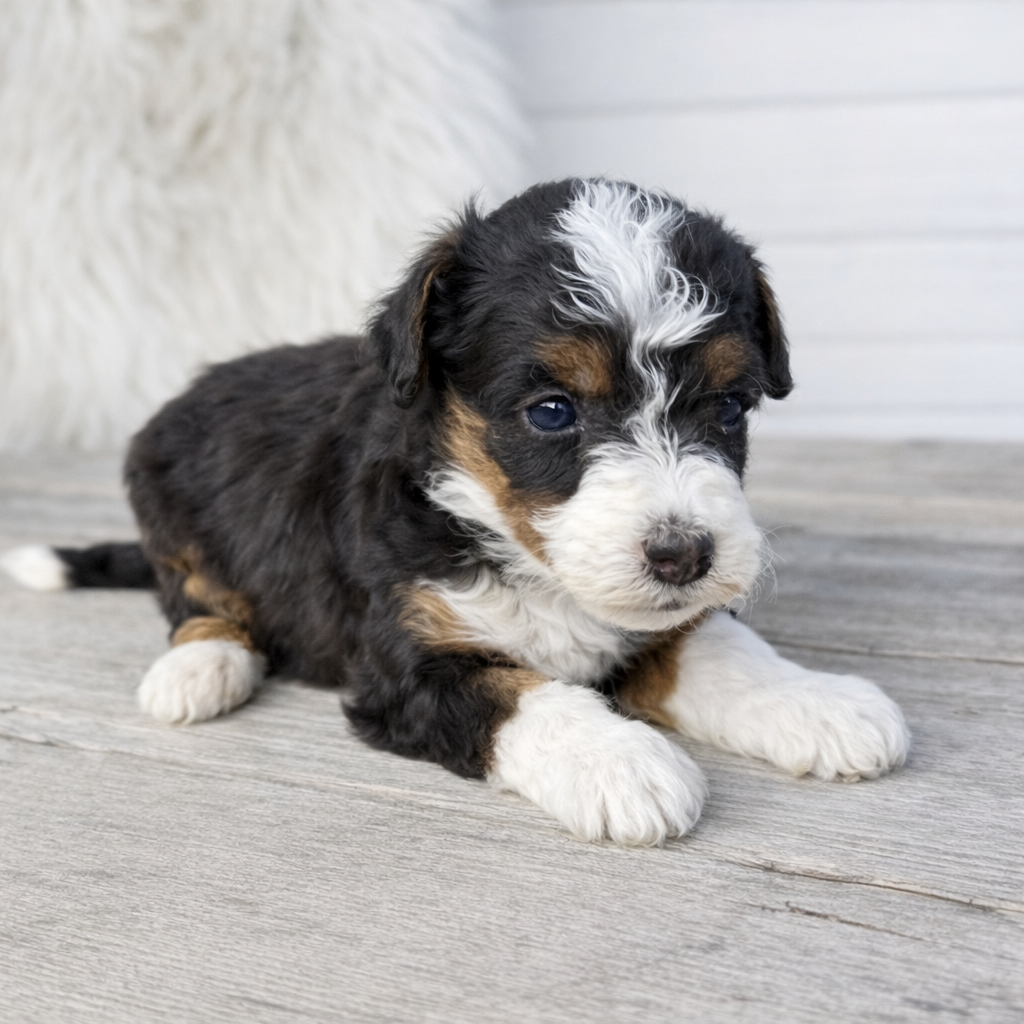 Bernedoodle-Puppy