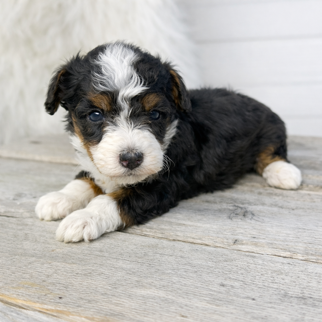 Bernedoodle-Puppy